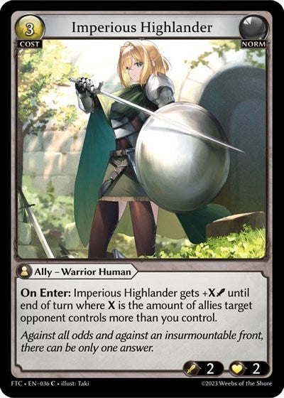 Imperious Highlander [FTC] [Normal]