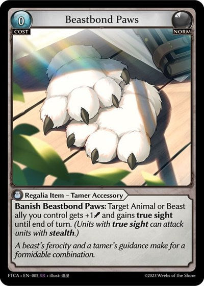Beastbond Paws [FTC] [Foil]