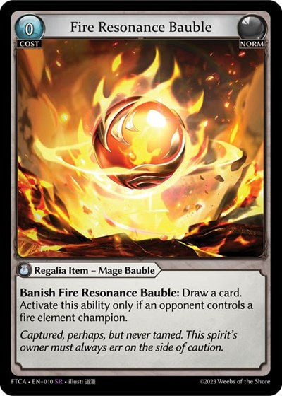 Fire Resonance Bauble [FTC] [Foil]