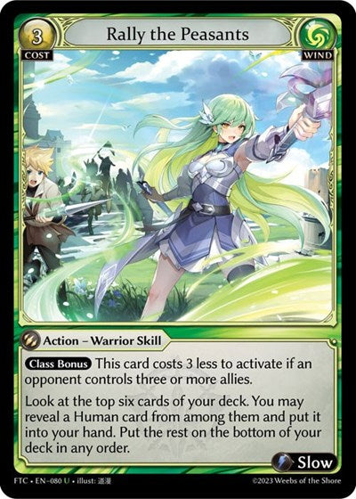 Rally the Peasants [FTC] [Foil]