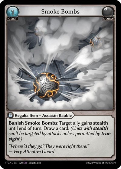Smoke Bombs [FTC] [Foil]
