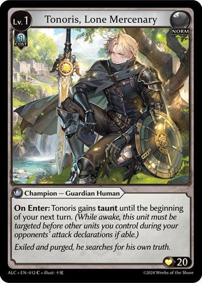 Tonoris, Lone Mercenary [Normal] [ALC]
