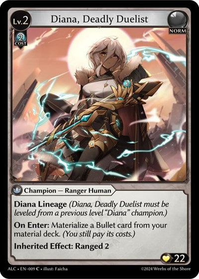 Diana, Deadly Duelist [Foil] [ALC]