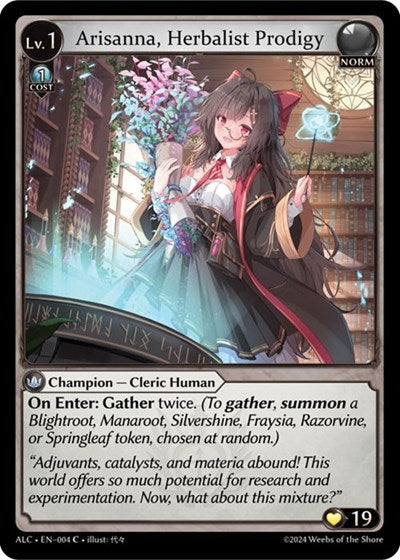 Arisanna, Herbalist Prodigy [Normal] [ALC]