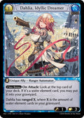 牧歌的な夢見る者、ダリア [Foil] [ALC]