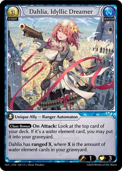 牧歌的な夢見る者、ダリア [Foil] [ALC]