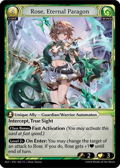 永遠の模範、ローズ [Foil] [ALC]