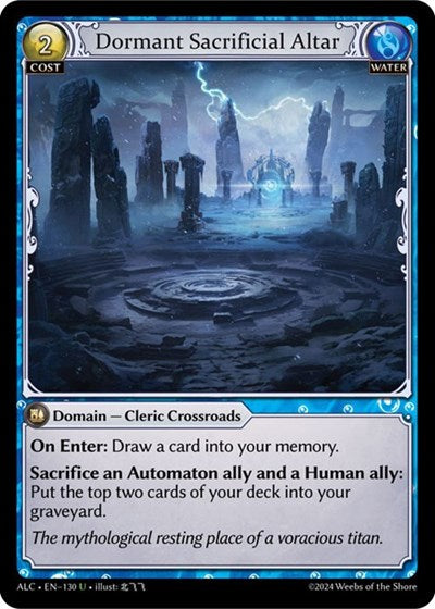 Dormant Sacrificial Altar [Normal] [ALC]