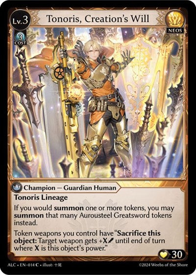 Tonoris, Creation's Will [Normal] [ALC]