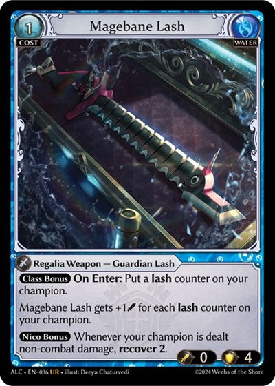 Magebane Lash [Foil] [ALC]