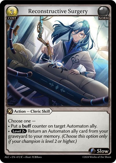 Reconstructive Surgery [Normal] [ALC]