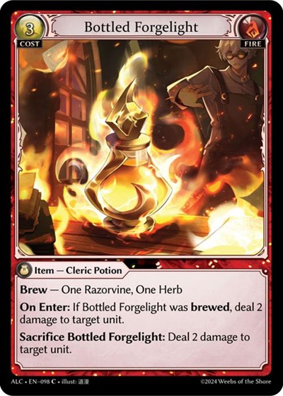 Bottled Forgelight [Foil] [ALC]