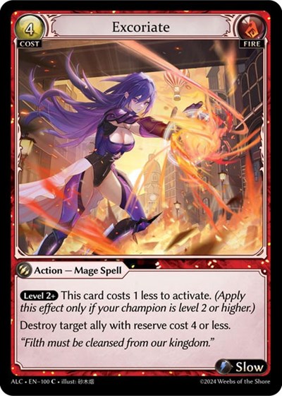 Excoriate [Normal] [ALC]