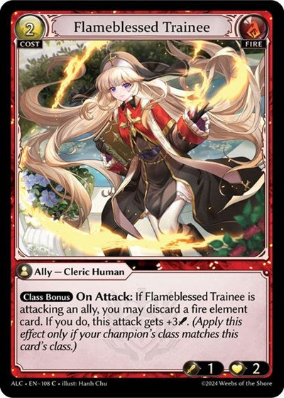 Flameblessed Trainee [Normal] [ALC]