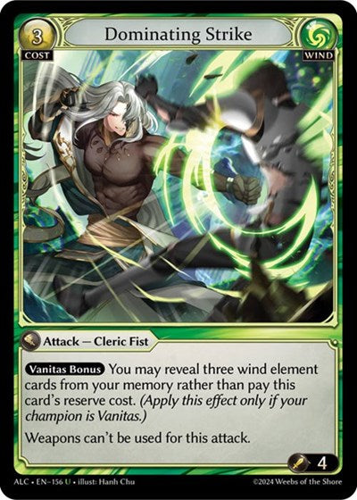 ドミネーティング・ストライク [Foil] [ALC]