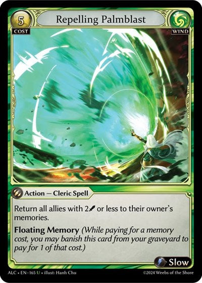 Repelling Palmblast [Normal] [ALC]
