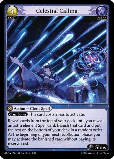 Celestial Calling [Foil] [ALC]