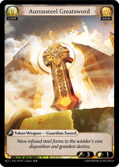Aurousteel Greatsword [Foil] [ALC]