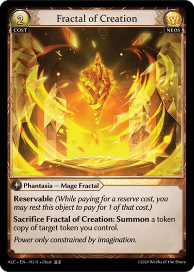 Fractal of Creation [Foil] [ALC]
