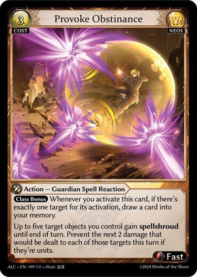 Provoke Obstinance [Normal] [ALC]