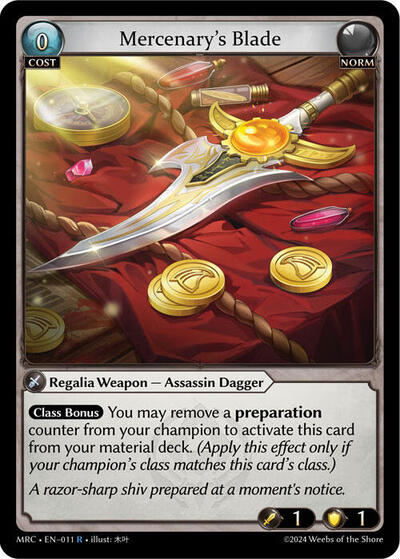 Mercenarys Blade [Normal] [MRC]