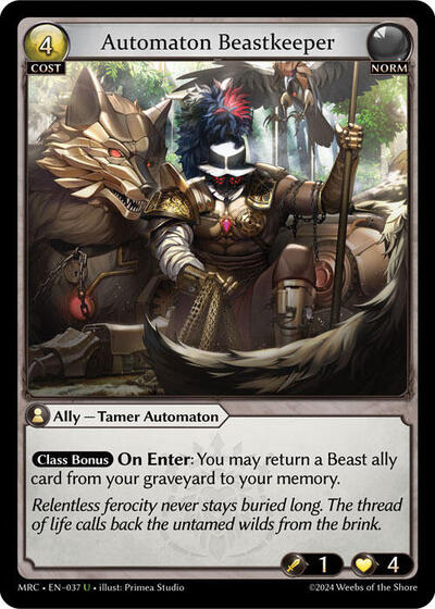 Automaton Beastkeeper [Foil] [MRC]
