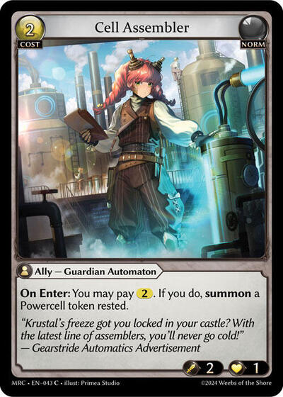 Cell Assembler [Normal] [MRC]