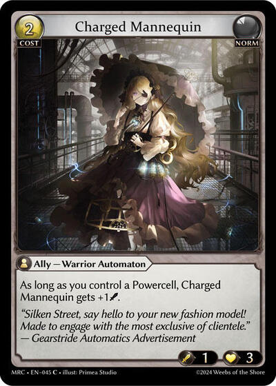 Charged Mannequin [Foil] [MRC]