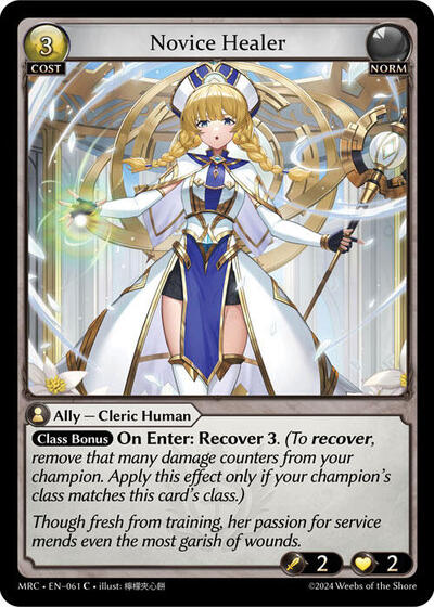 Novice Healer [Normal] [MRC]
