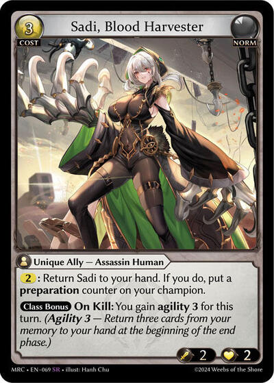Sadi Blood Harvester [Normal] [MRC]