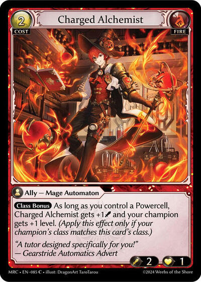 Charged Alchemist [Foil] [MRC]