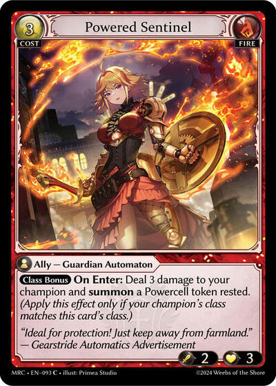 Powered Sentinel [Normal] [MRC]