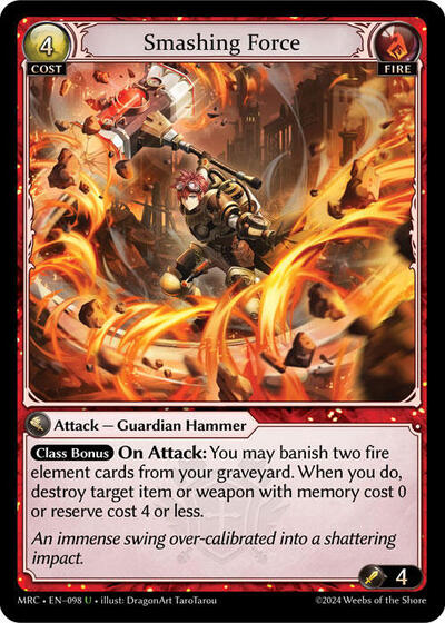 Smashing Force [Normal] [MRC]