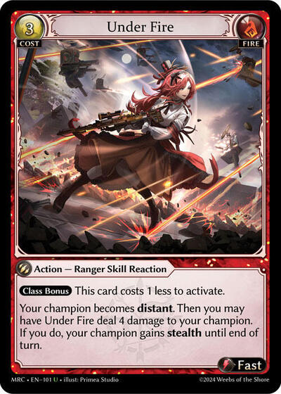 Under Fire [Foil] [MRC]