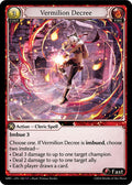 Vermilion Decree [Foil] [MRC]