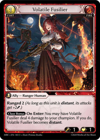 Volatile Fusilier [Normal] [MRC]