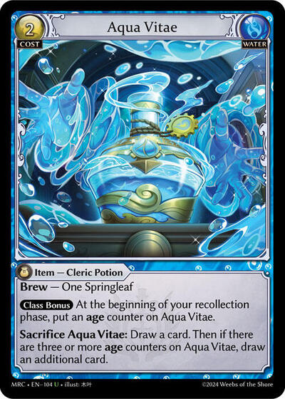 Aqua Vitae [Normal] [MRC]