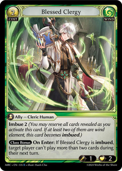 Blessed Clergy [Foil] [MRC]