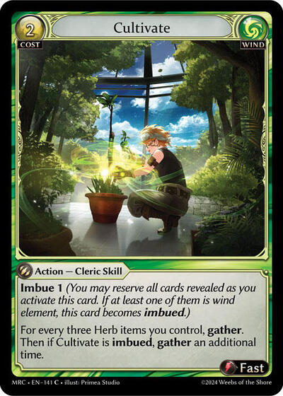 Cultivate [Normal] [MRC]