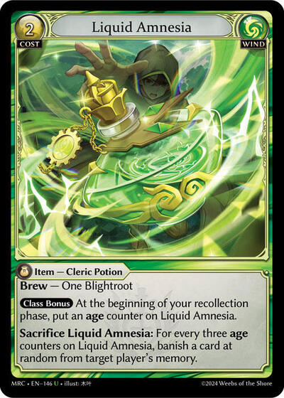 Liquid Amnesia [Normal] [MRC]