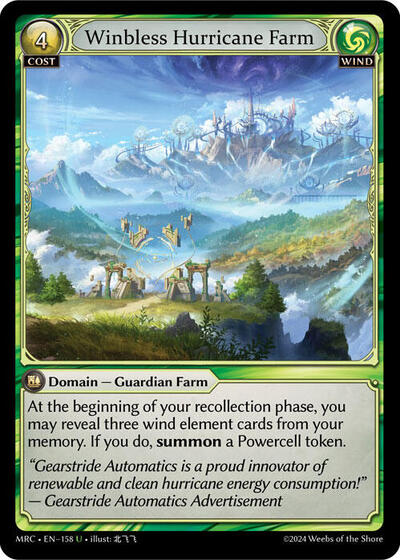Winbless Hurricane Farm [Normal] [MRC]