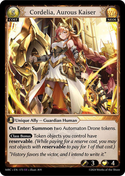 Cordelia Aurous Kaiser [Normal] [MRC]