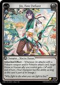 Jin Fate Defiant Foil [AMB]