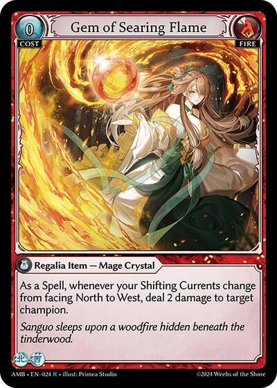 Gem of Searing Flame Foil [AMB]