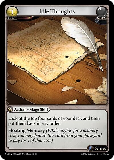Idle Thoughts Normal [AMB]