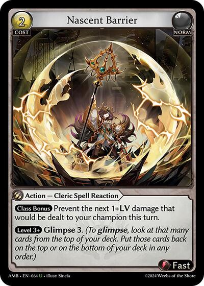 Nascent Barrier Foil [AMB]