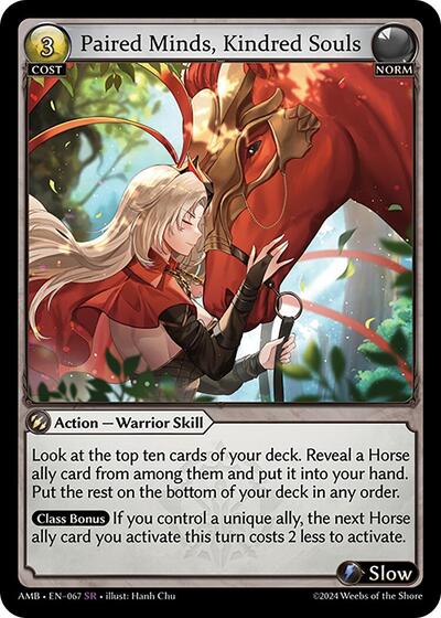 Paired Minds Kindred Souls Foil [AMB]