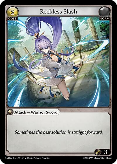 Reckless Slash Normal [AMB]