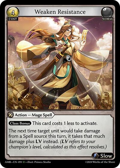Weaken Resistance Foil [AMB]