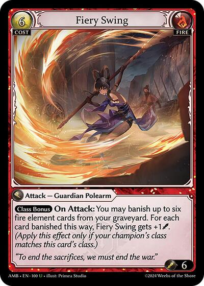 Fiery Swing Normal [AMB]